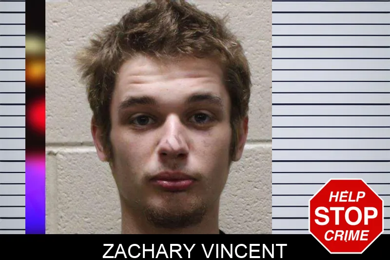 Zachary Vincent mugshot