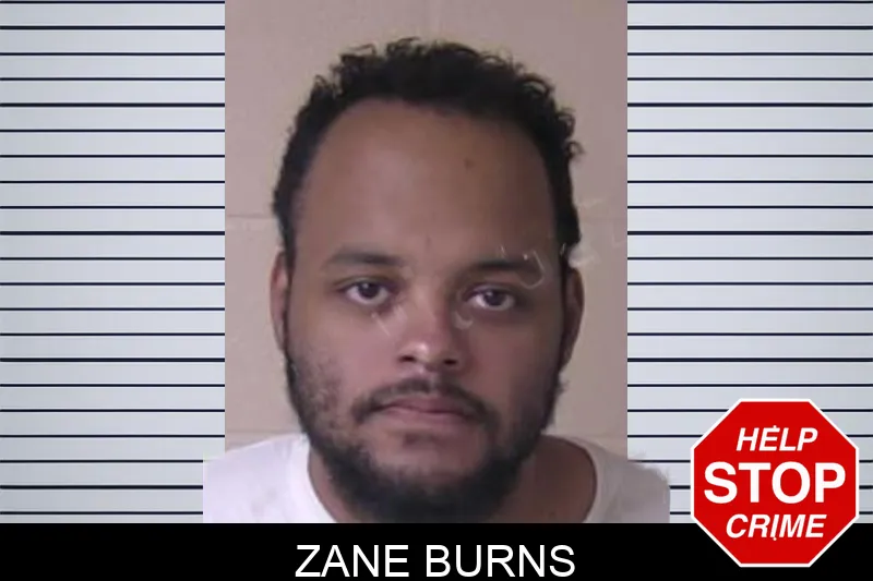 Zane Burns mugshot