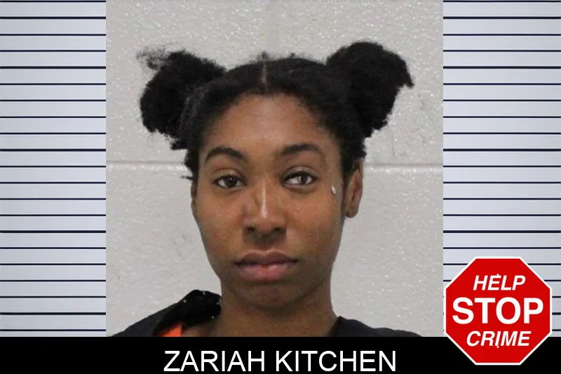 Zariah Kitchen Mugshots