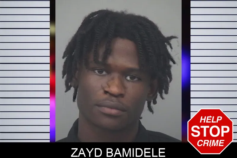 Zayd Bamidele Mugshots