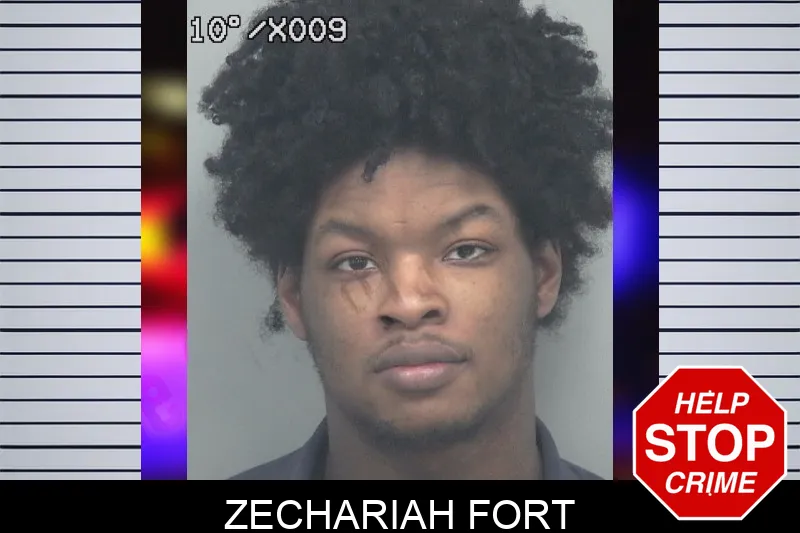 Zechariah Fort mugshot