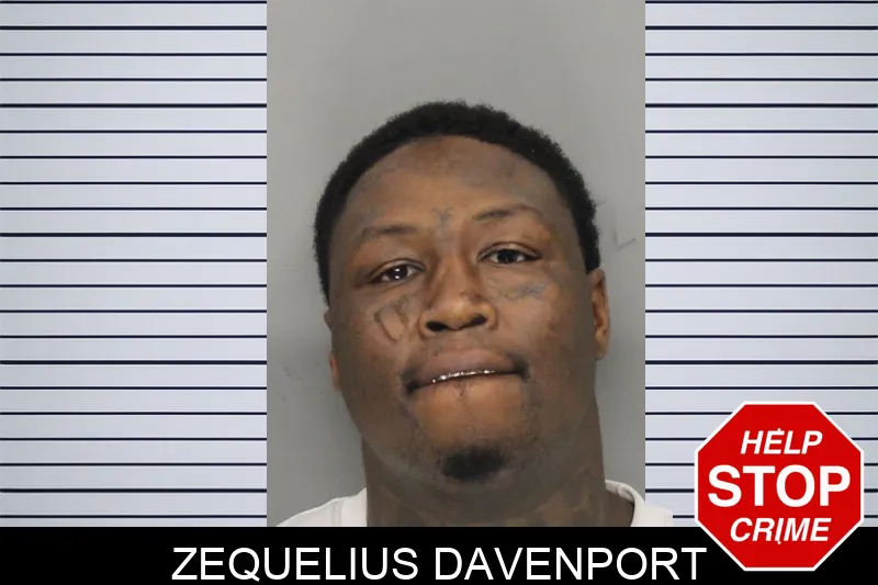 Zequelius Davenport mugshot