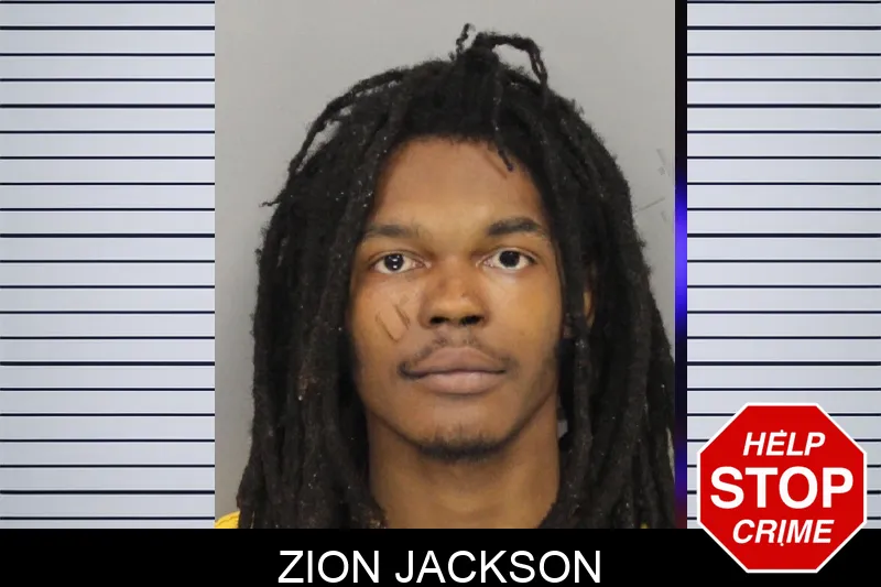 Zion Jackson mugshot