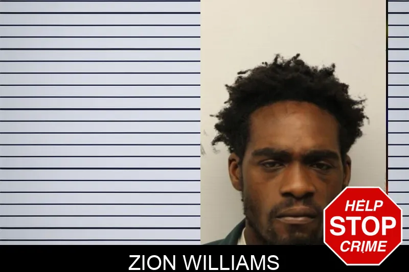 Zion Williams mugshot
