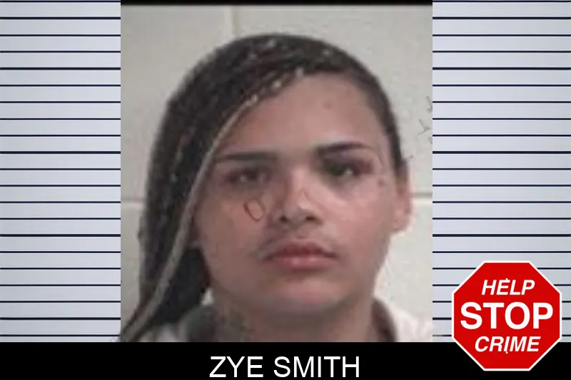 Zye Smith mugshot
