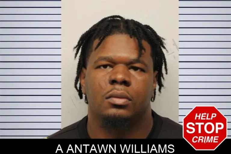 A Antawn Williams mugshot – Chatham County , Georgia A Antawn Williams