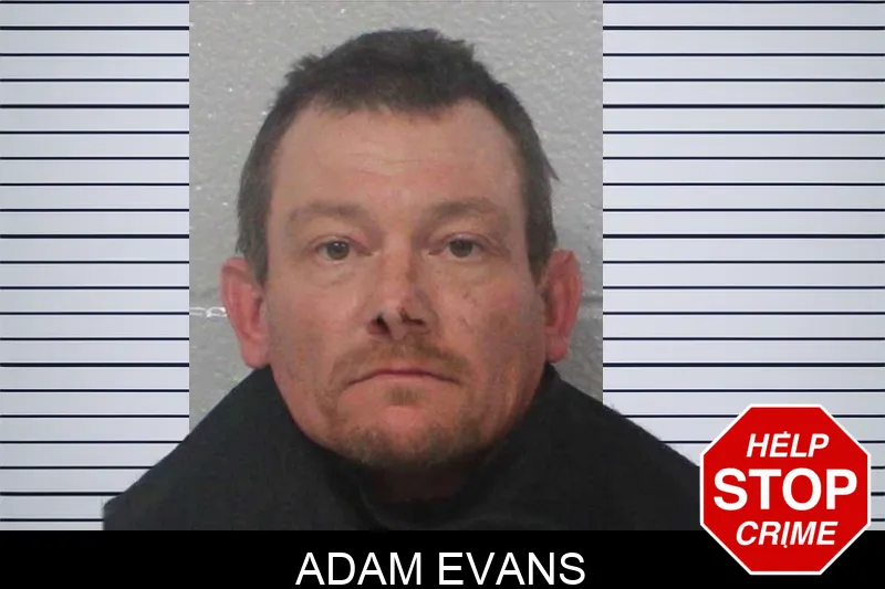 Adam Evans Mugshots