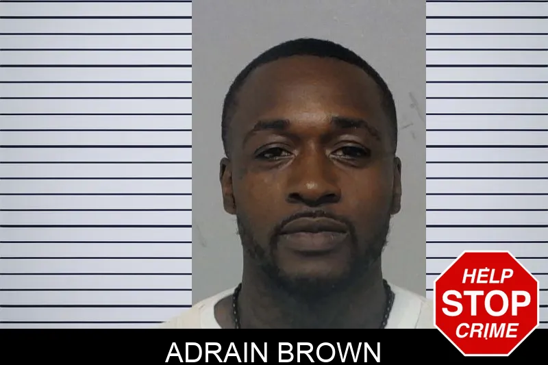 Adrain Brown mugshot – Bibb County , Georgia Adrain Brown mugshot