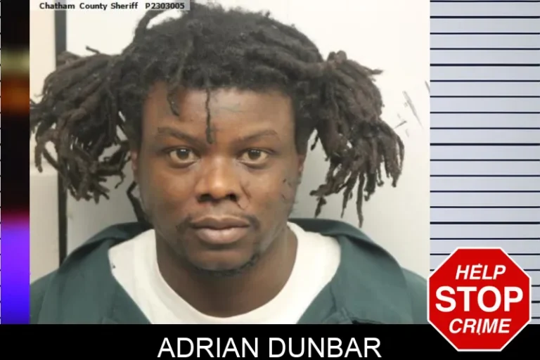 Adrian Dunbar mugshot – Chatham County , Georgia Adrian Dunbar