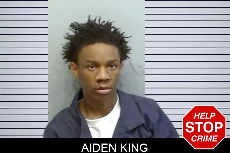 Aiden King mugshot