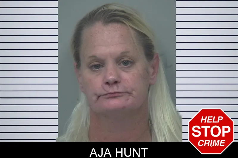 Aja Hunt mugshot