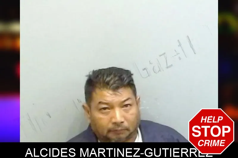 Alcides Martinez-Gutierrez mugshot