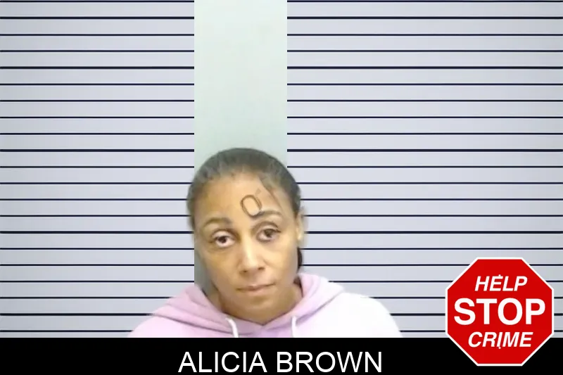 Alicia Brown mugshot