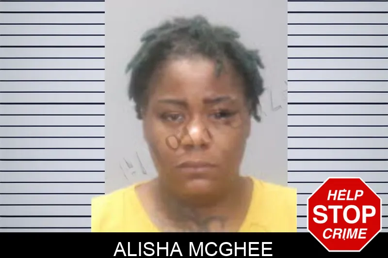 Alisha McGhee mugshot