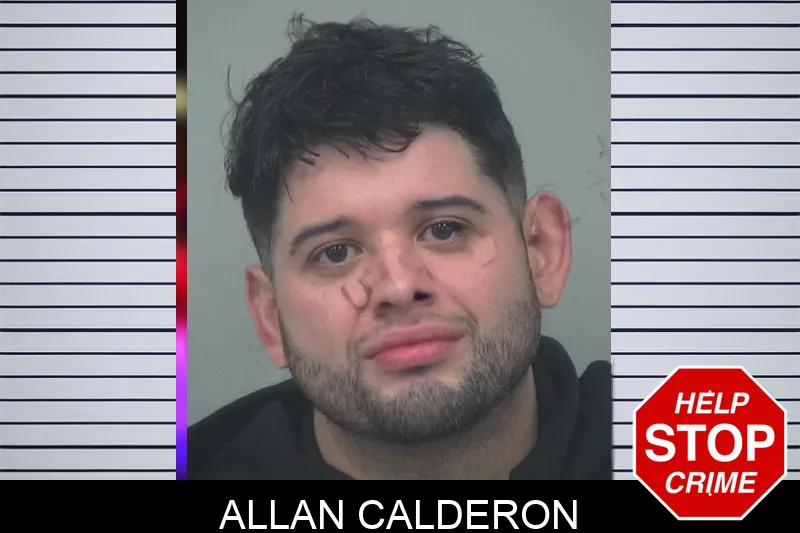 Allan Calderon mugshot