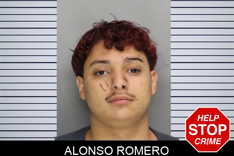 Alonso Romero mugshot