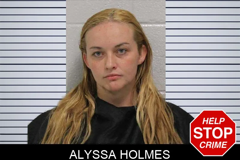 Alyssa Holmes mugshot