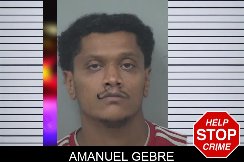 Amanuel Gebre mugshot