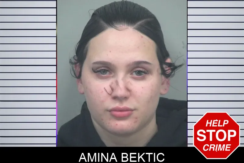 Amina Bektic mugshot
