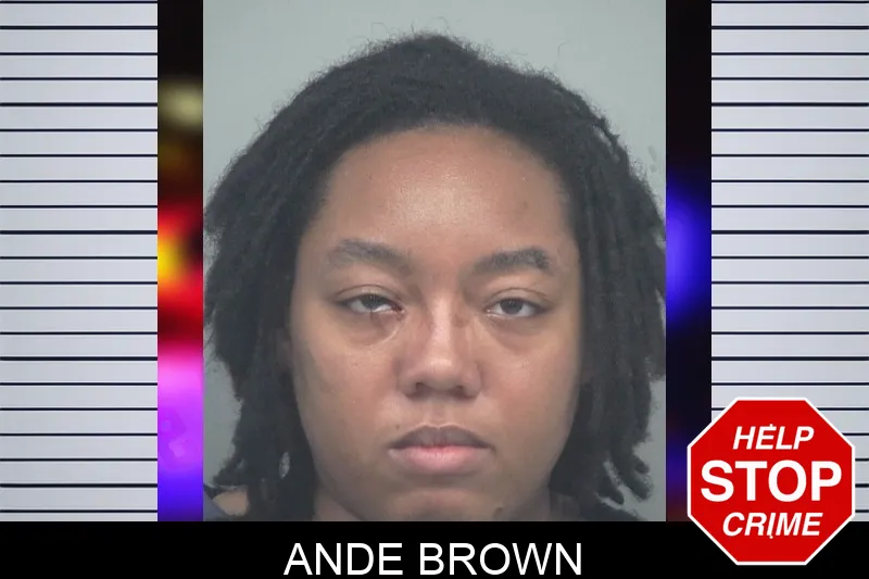 Ande Brown mugshot