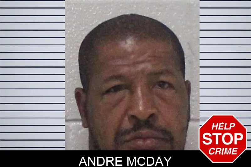 Andre McDay mugshot
