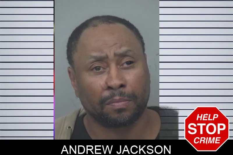 Andrew Jackson mugshot