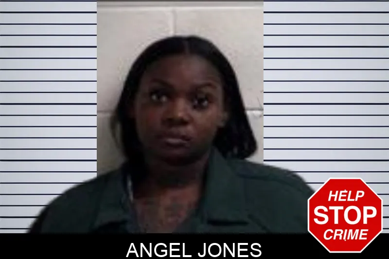 Angel Jones mugshot