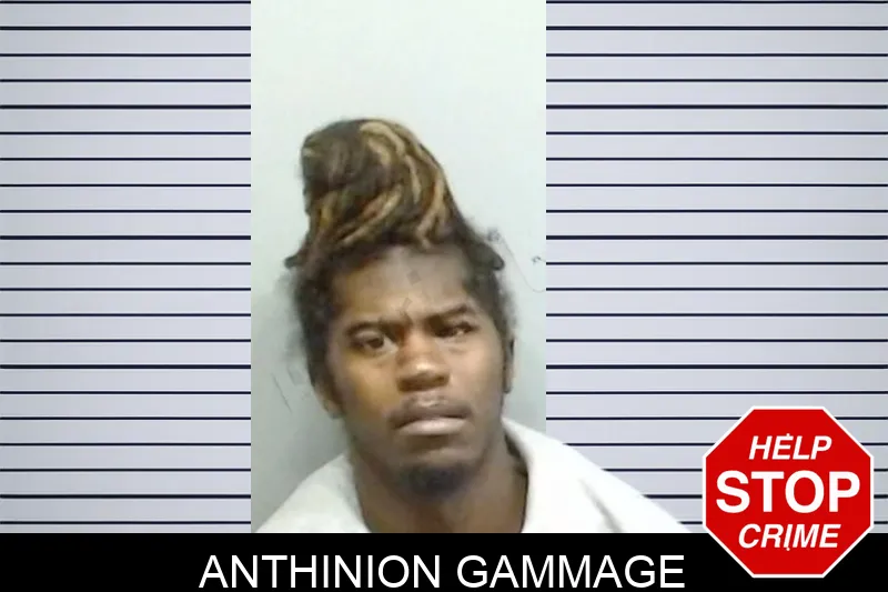 Anthinion Gammage mugshot
