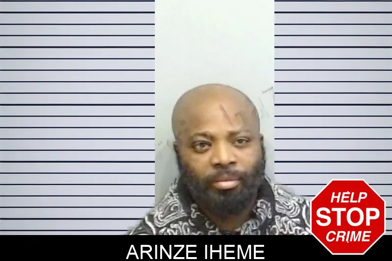 Arinze Iheme mugshot