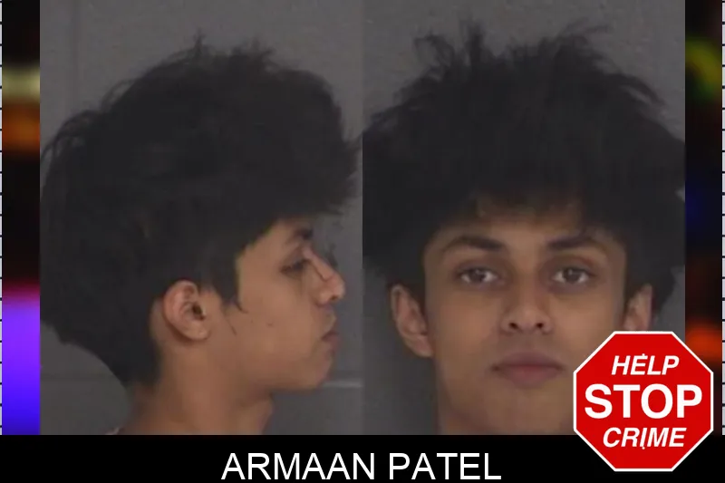 Armaan Patel Mugshots