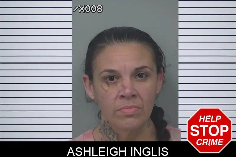 Ashleigh Inglis mugshot