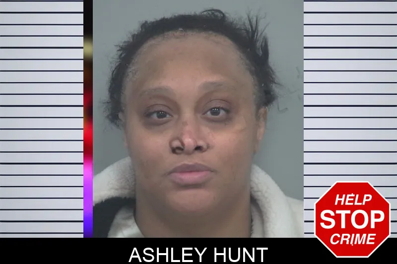 Ashley Hunt mugshot