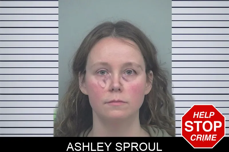 Ashley Sproul mugshot