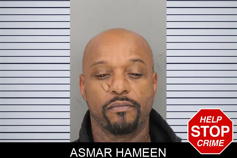 Asmar Hameen mugshot