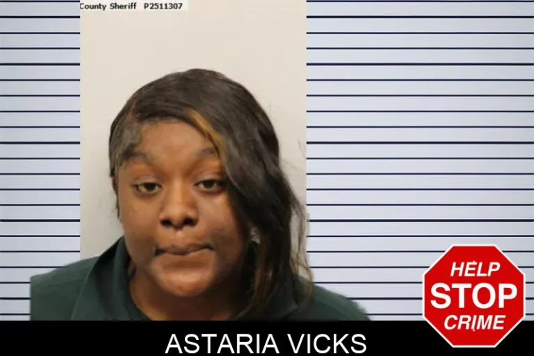 Astaria Vicks mugshot – Chatham County , Georgia Astaria Vicks