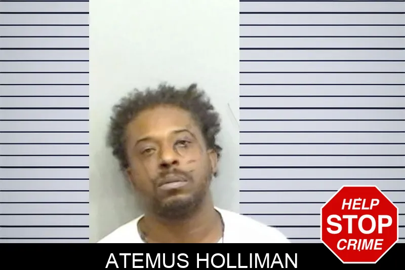 Atemus Holliman mugshot