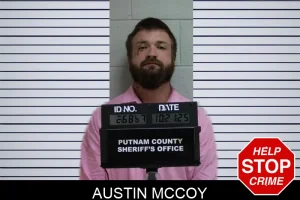 Austin McCoy mugshot