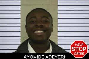 Ayomide Adeyeri mugshot