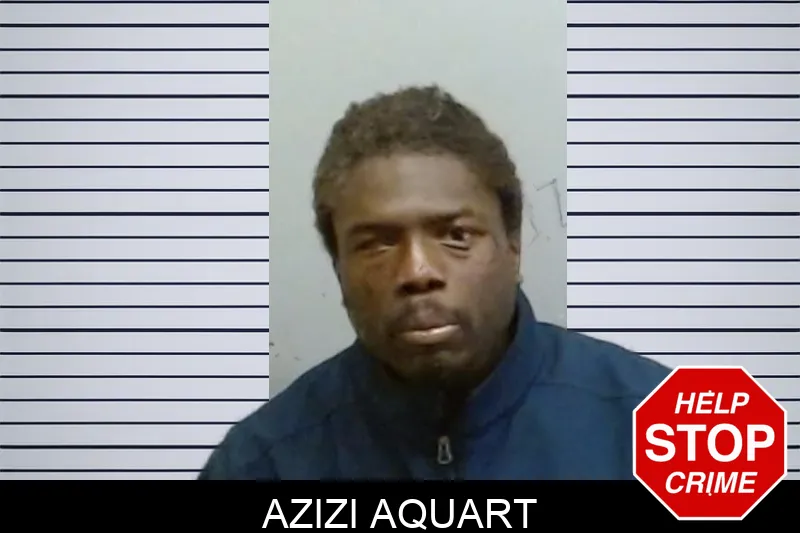 Azizi Aquart mugshot