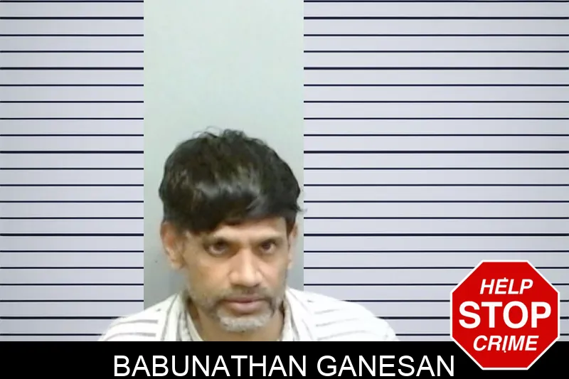 Babunathan Ganesan mugshot