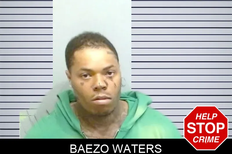 Baezo Waters mugshot