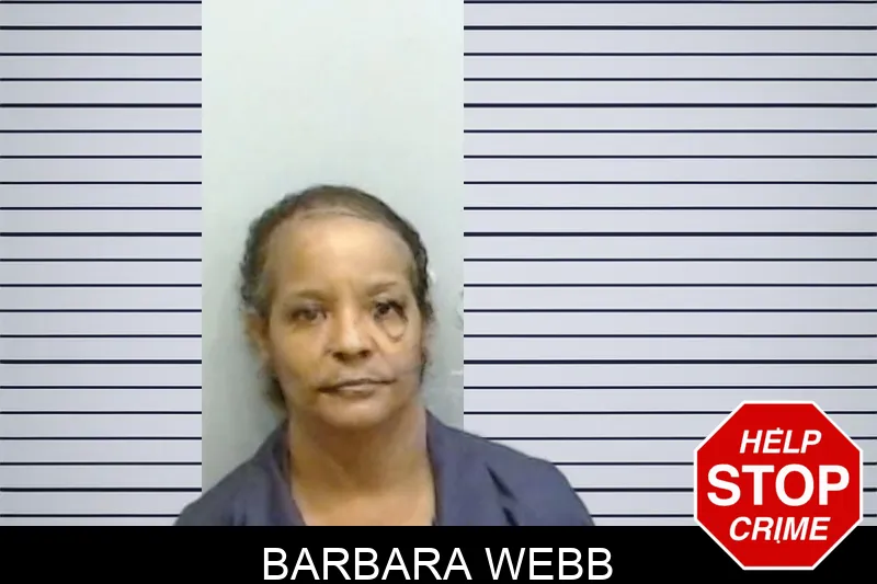Barbara Webb mugshot