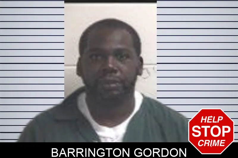 Barrington Gordon Mugshots