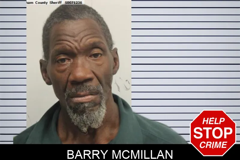 Barry McMillan mugshot