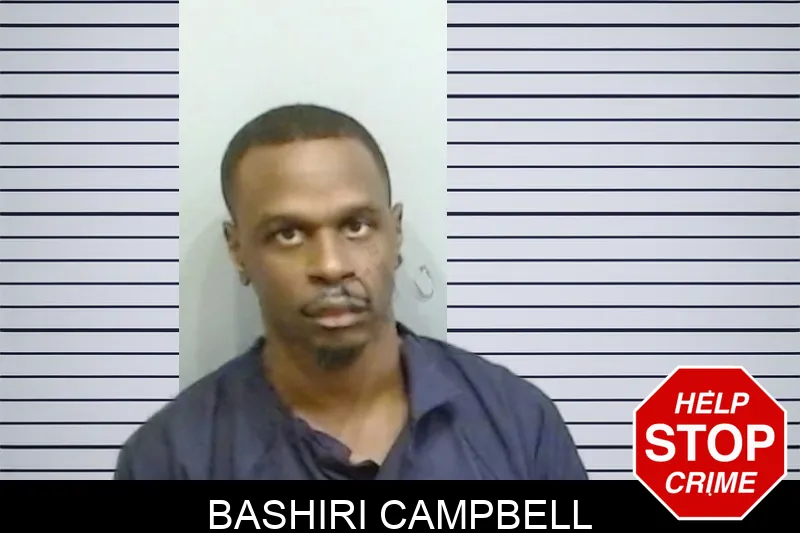 Bashiri Campbell mugshot