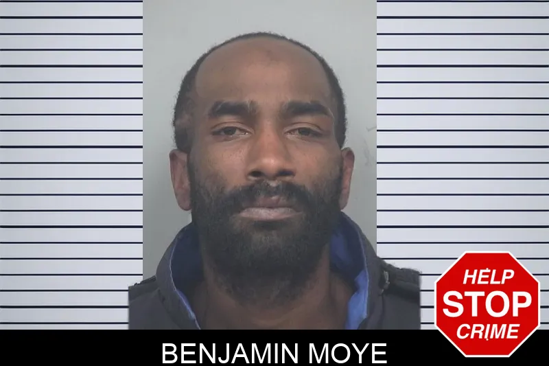 Benjamin Moye mugshot
