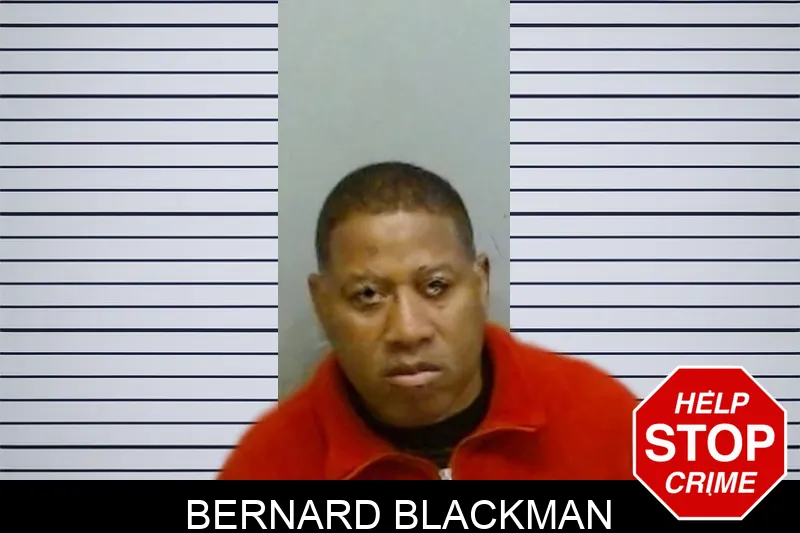 Bernard Blackman mugshot