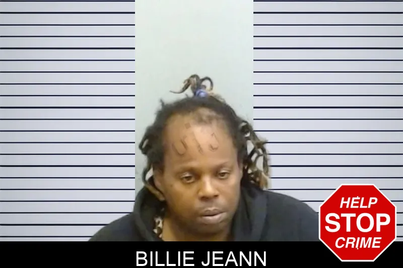 Billie Jeann mugshot