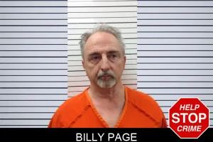 Billy Page mugshot