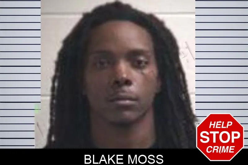 Blake Moss Mugshots